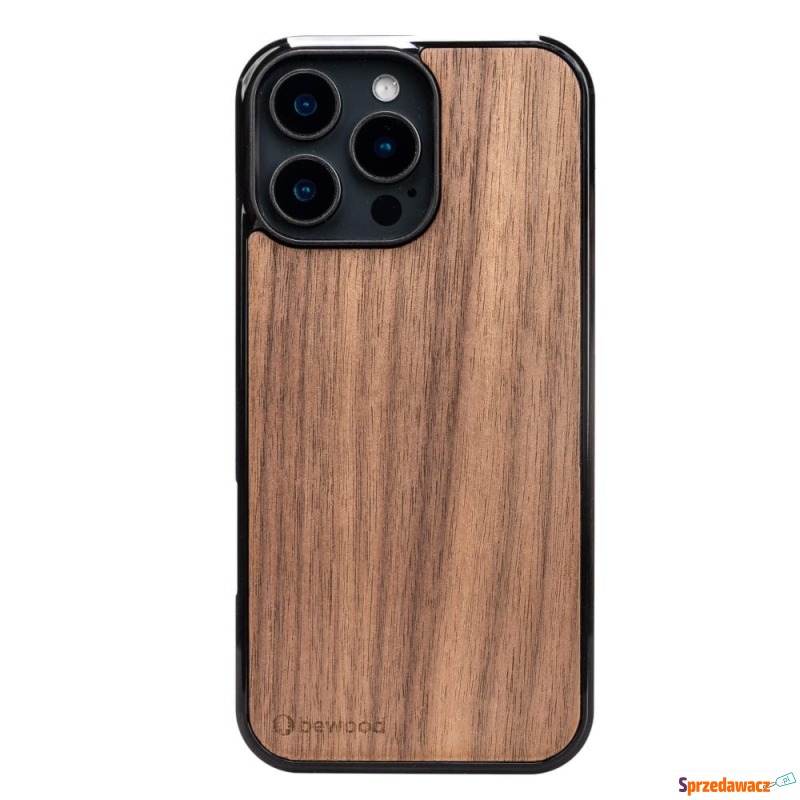 Drewniane etui do iPhone 16 Pro Max, Bewood Orzech... - Etui na smartfony - Zielona Góra