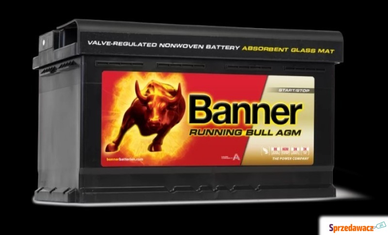 Akumulator 105Ah 950A Banner Running Bull AGM - Akumulatory - Lubin