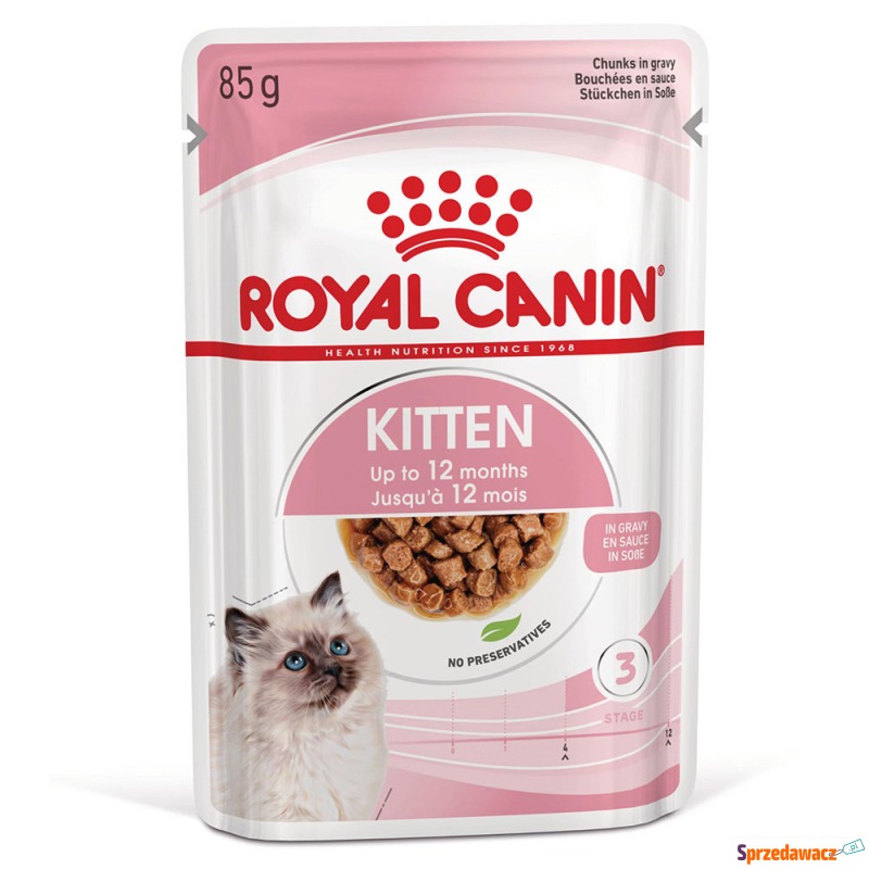 Royal Canin Kitten w sosie - 24 x 85 g - Karmy dla kotów - Pruszcz Gdański
