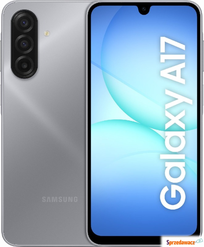 Smartfon Samsung Galaxy A17 4/128GB Szary (SM... - Smartfony - Rzeszów