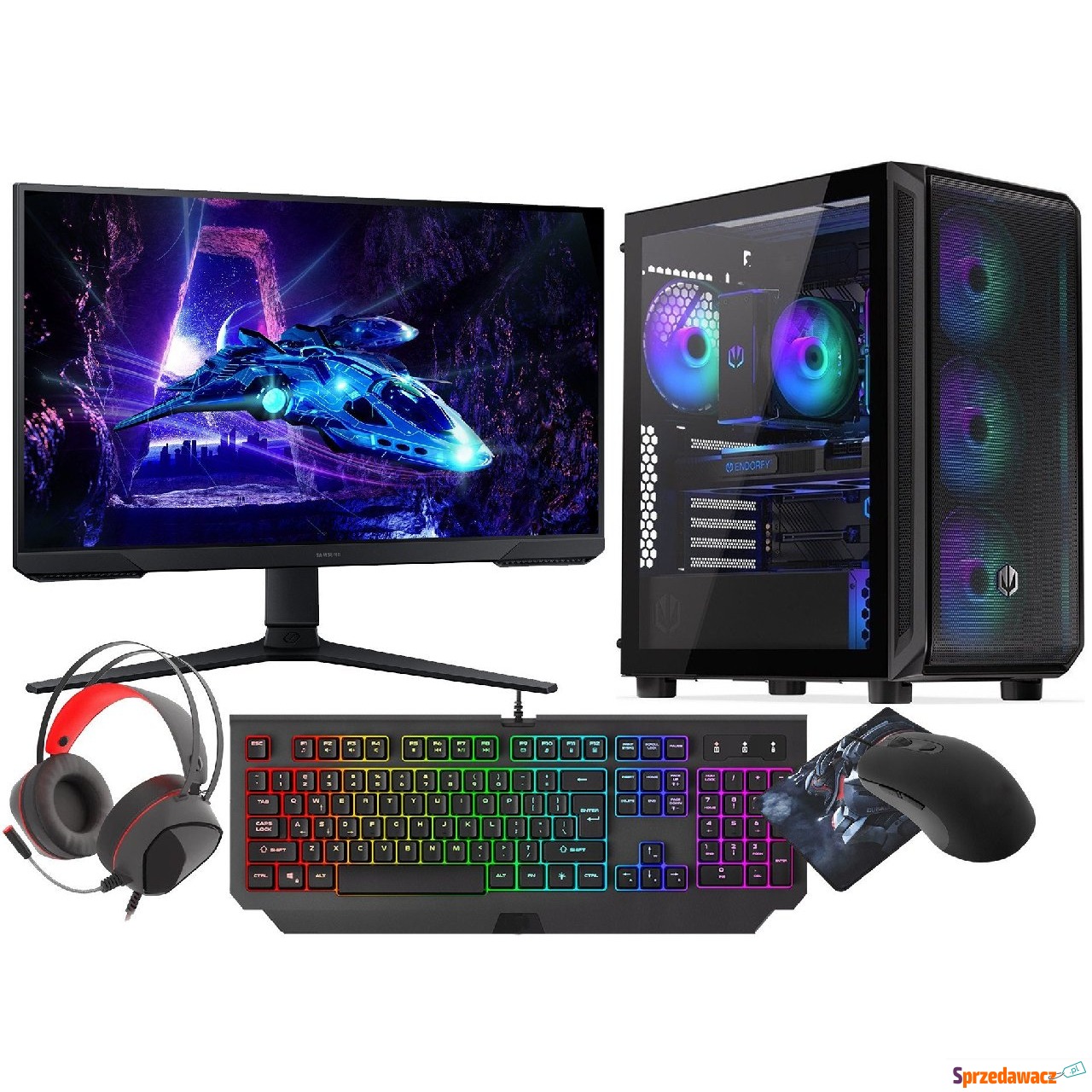 Komputer Vist Gaming Set Ryzen...