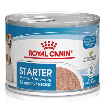 Royal Canin Starter Mother & Babydog Ultra Soft Mousse - 12 x 195 g