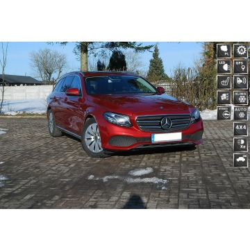 Mercedes E200. 4 MATIC. 2,0 benzyna-HYBRYDA.
