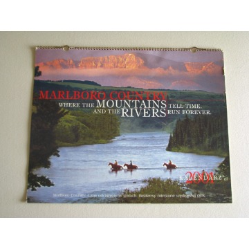Kalendarz Marlboro Country 2001 r.