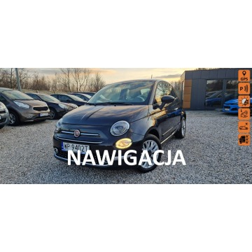 Fiat 500 - Jeden Właściciel Nawigacja Panorama Full