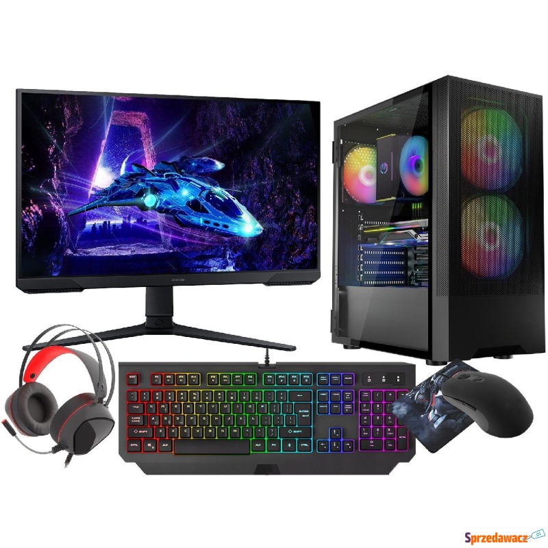 Komputer Vist Gaming Ryzen 5 5600GT RX VEGA7 32GB... - Komputery stacjonarne - Głogów