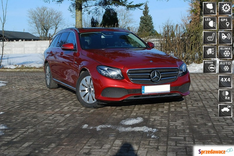Mercedes - Benz E-klasa 2019,  2.0 hybryda, automat - Na sprzedaż za 123 000 zł - Słupsk