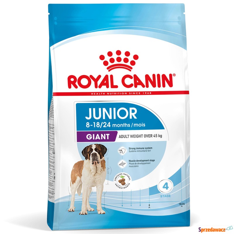 Dwupak Royal Canin Giant - Junior,...