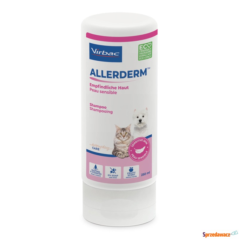 Virbac Allerderm Sensitive Skin, szampon do skóry... - Akcesoria dla psów - Świdnica