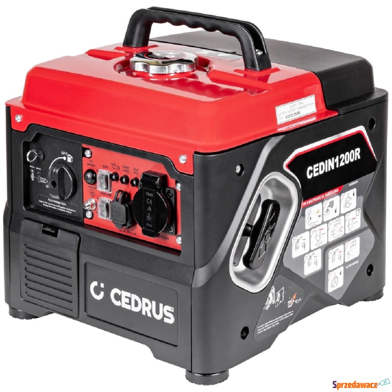 CEDRUS IN1200R AGREGAT GENERATOR INWERTOROWY... - Agregaty - Opalenica