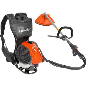 OLEO MAC BCF 550 PROFI KOSA SPALINOWA PLECAKOWA DO TRAWY BCF550 PROFESJONALNA WYKASZARKA PODKASZARKA