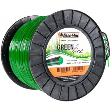 ŻYŁKA TNĄCA OLEO-MAC Green Line 2,4mm / 447 m.... - Kosy, podkaszarki - Opalenica - zdjęcie 3