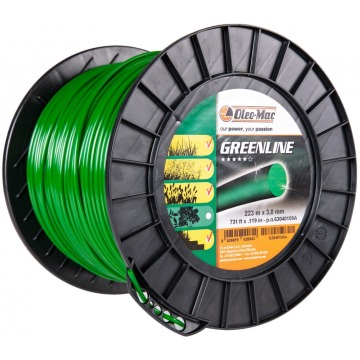 ŻYŁKA TNĄCA OLEO-MAC Green Line 3mm / 223 m. DO... - Kosy, podkaszarki - Opalenica - zdjęcie 3