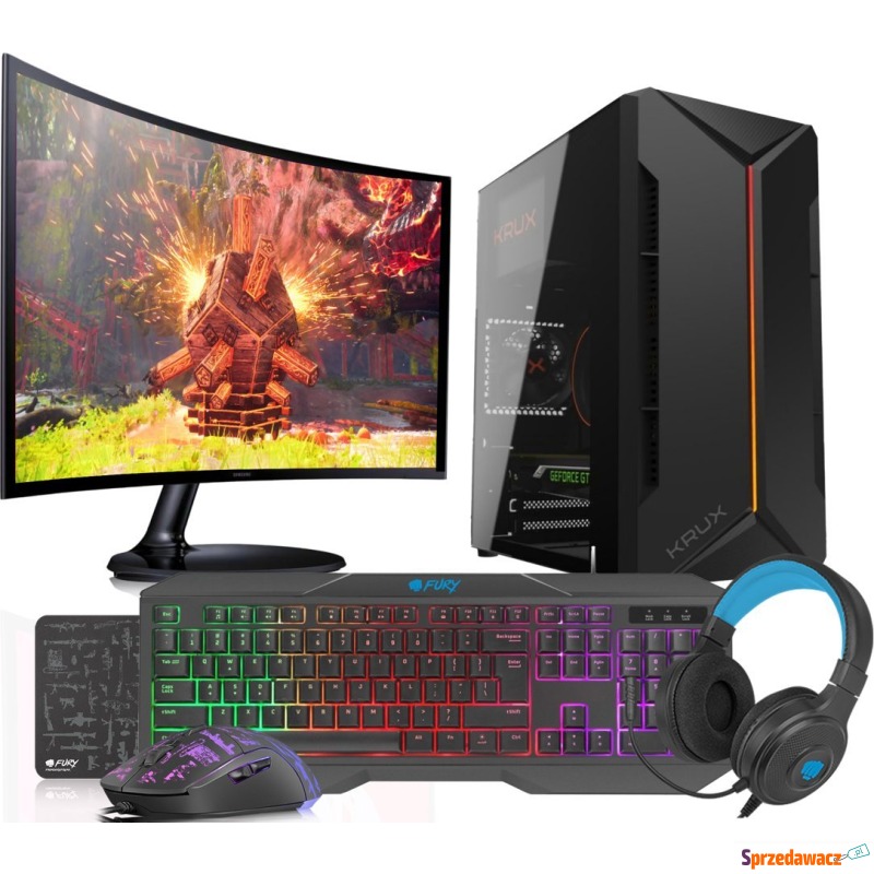 Komputer Vist RGB VK3 KRUX ASTRO, Ryzen 7 5700G,... - Komputery stacjonarne - Stargard