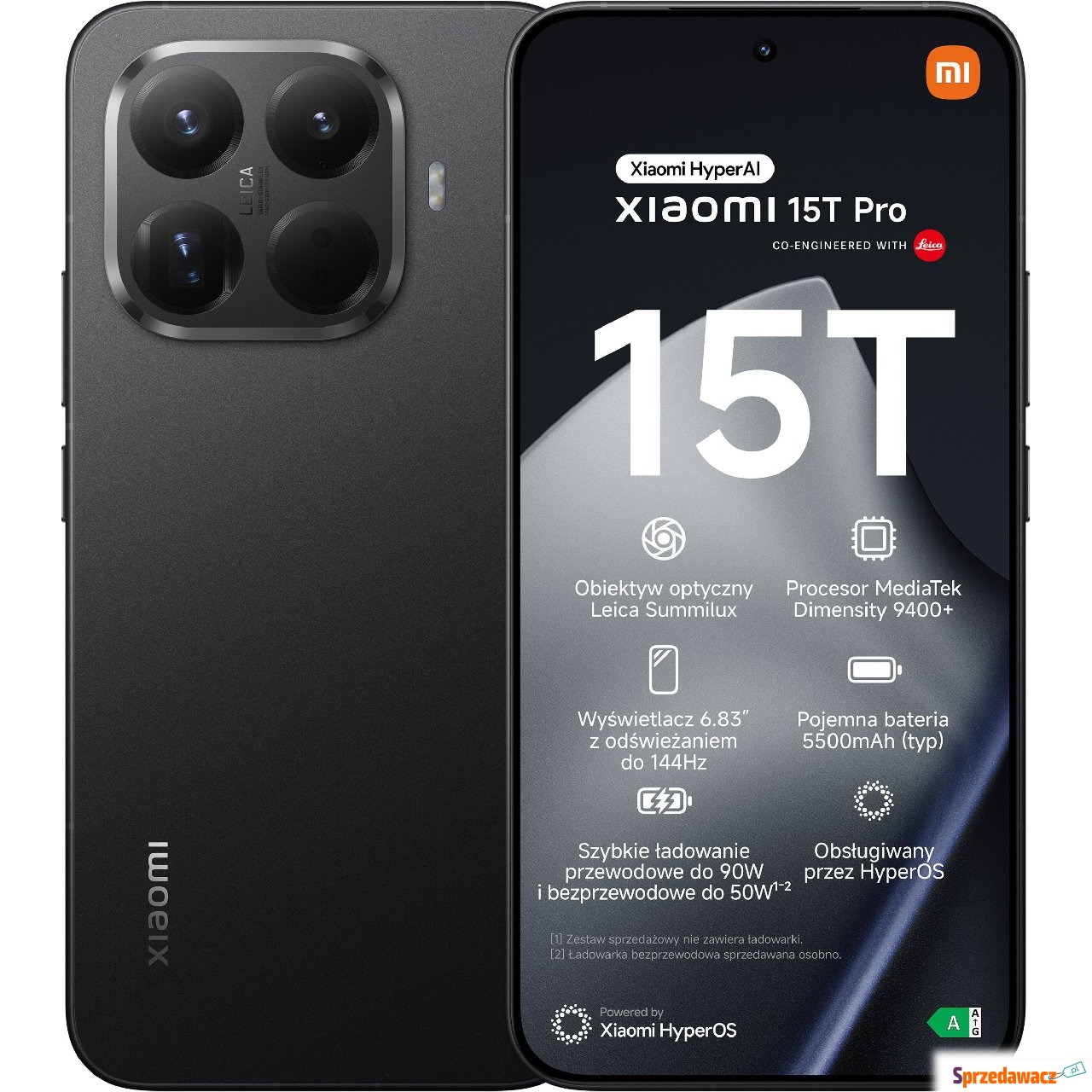 Smartfon Xiaomi 15T Pro 5G 12/512GB...
