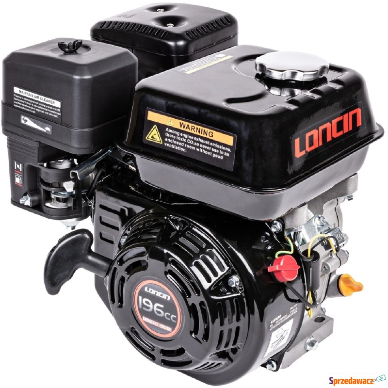 SILNIK LONCIN G200F-R-S SPALINOWY BENZYNOWY 6.5... - Silniki kompletne - Opalenica