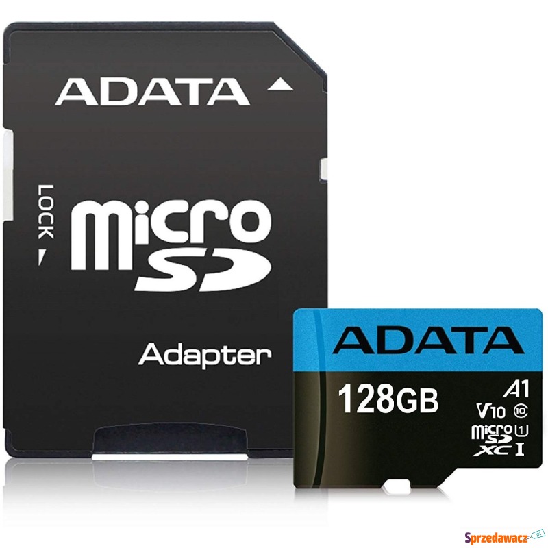 ADATA Premier microSDXC 128GB 100R/25W UHS-I Class... - Karty pamięci, czytniki,... - Włocławek