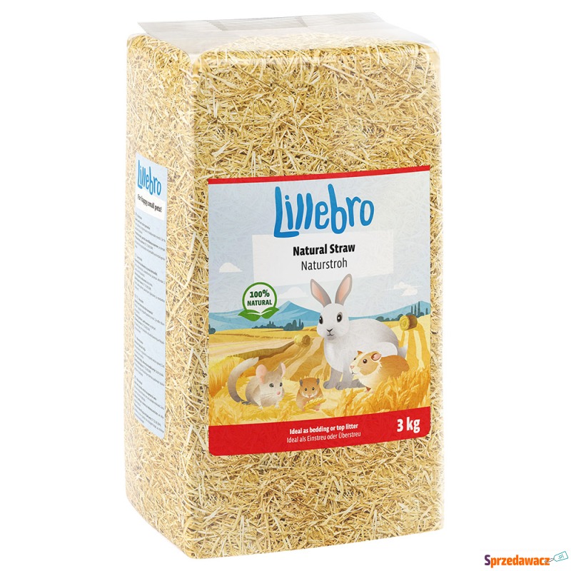 Lillebro naturalna słoma - 3 kg