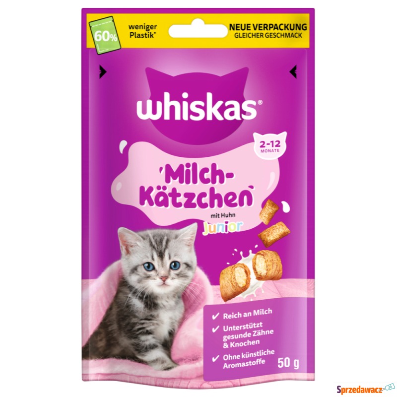 Whiskas mleczna przekąska dla...