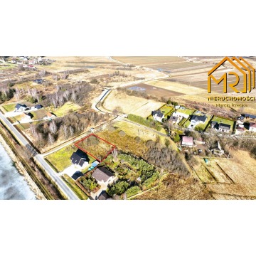 Działka budowlana 1299 m² w gm. Szczurowa