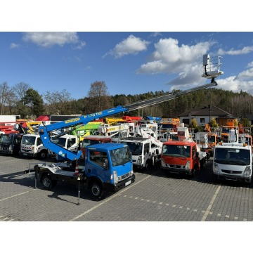 Nissan Cabstar - Podnośnik Koszowy 17m Palfinger P170 TXE Zwyżka UDT Wumag GSR P7