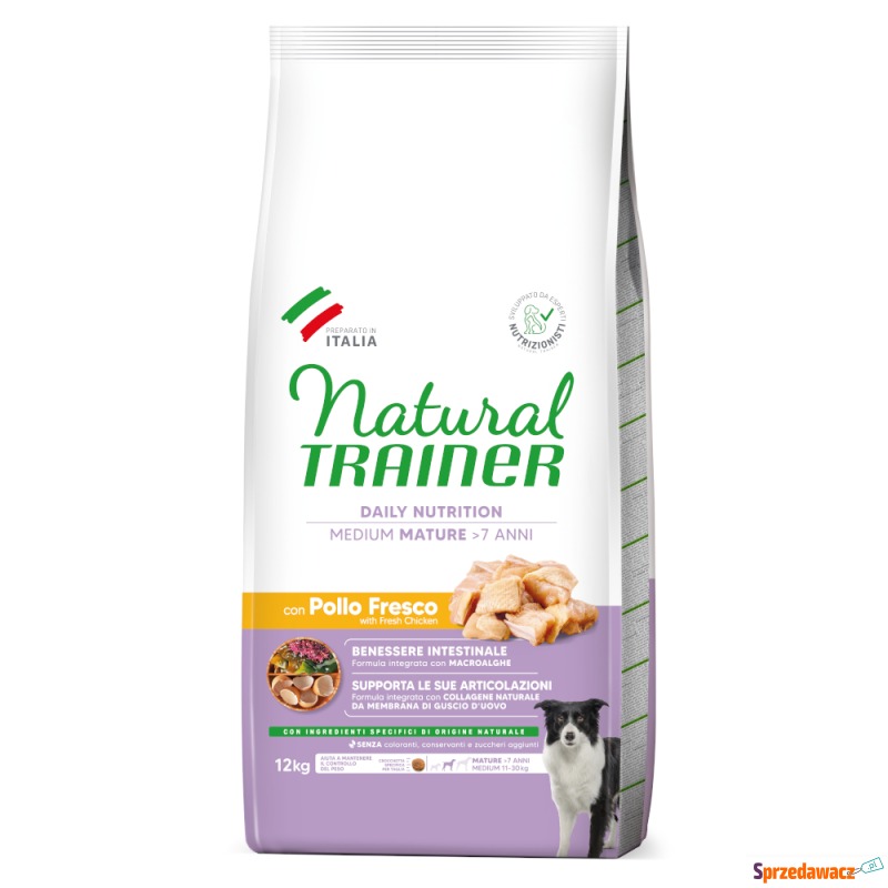 Natural Trainer Medium Senior - 2 x 12 kg - Karmy dla psów - Gorzów Wielkopolski