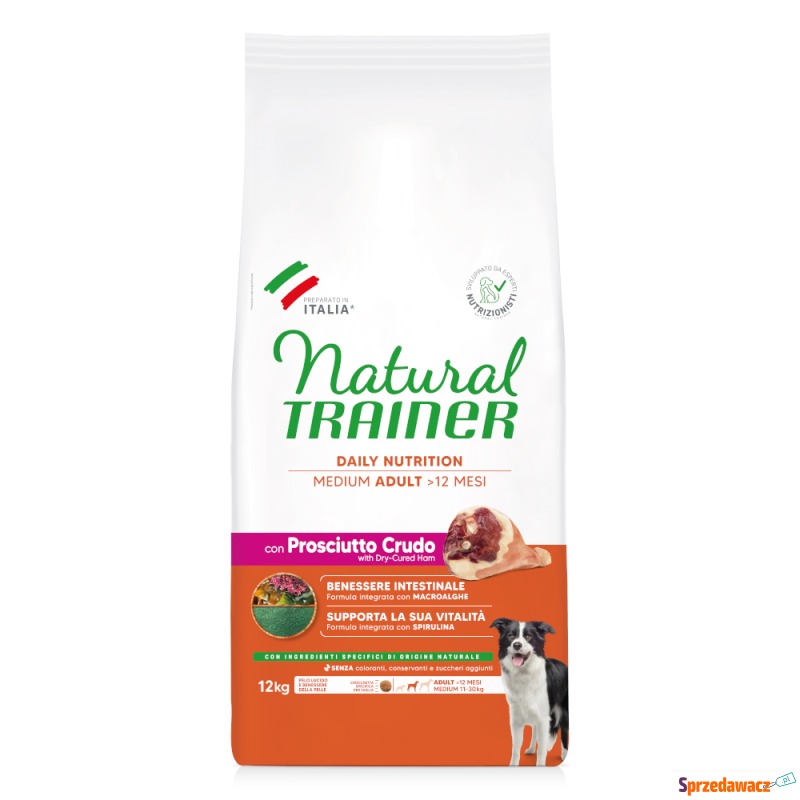 Natural Trainer Adult Medium, Prosciutto Crudo... - Karmy dla psów - Skarżysko-Kamienna