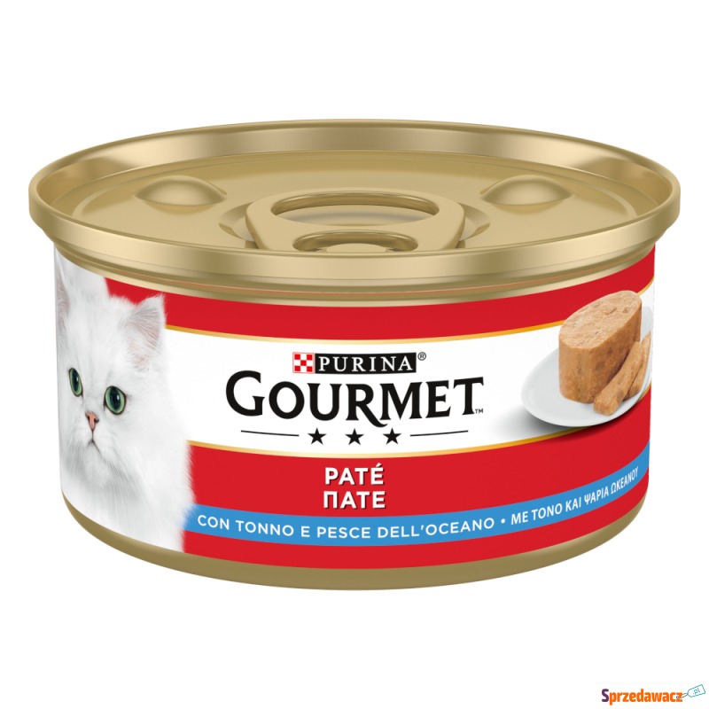 Gourmet karma mokra, różne odmiany, 24 x 195 g... - Karmy dla kotów - Orzesze