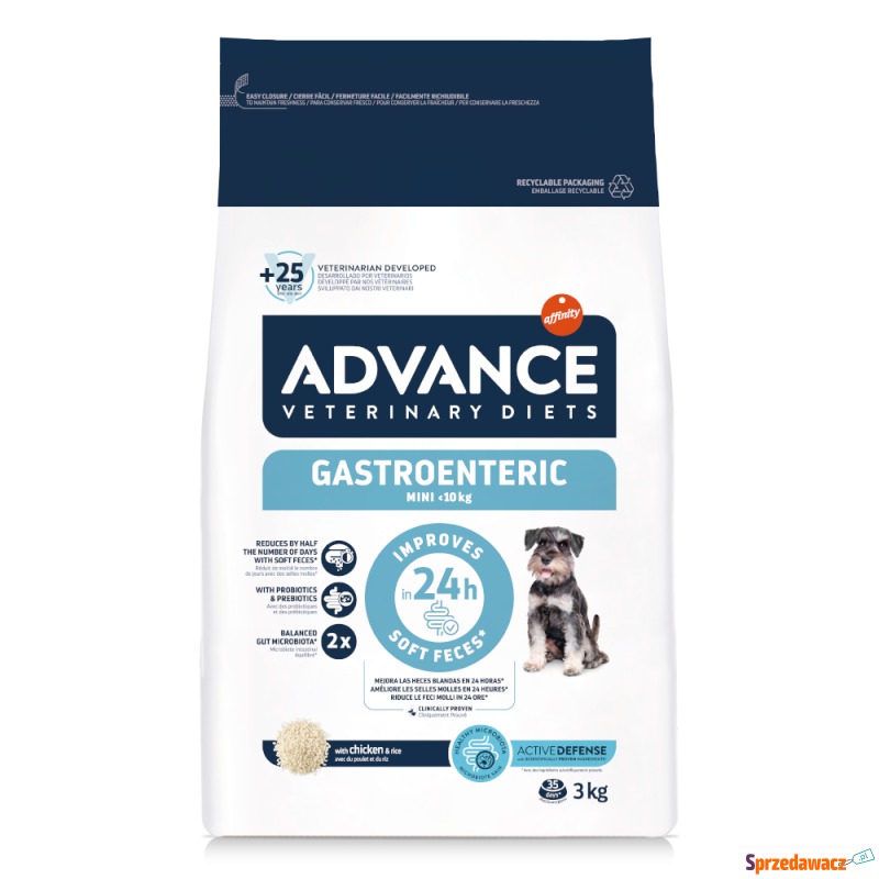Advance Veterinary Diets Dog Mini Gastroenteric... - Karmy dla psów - Jastarnia