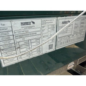 Schmitz Cargobull Schmitz scs/24l mega - Schmitz... - Naczepy ciężarowe - Kozerki - zdjęcie 12