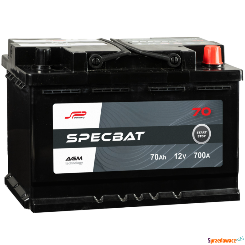 Akumulator Specbat 70Ah 700A AGM Start&Stop - Akumulatory - Piła