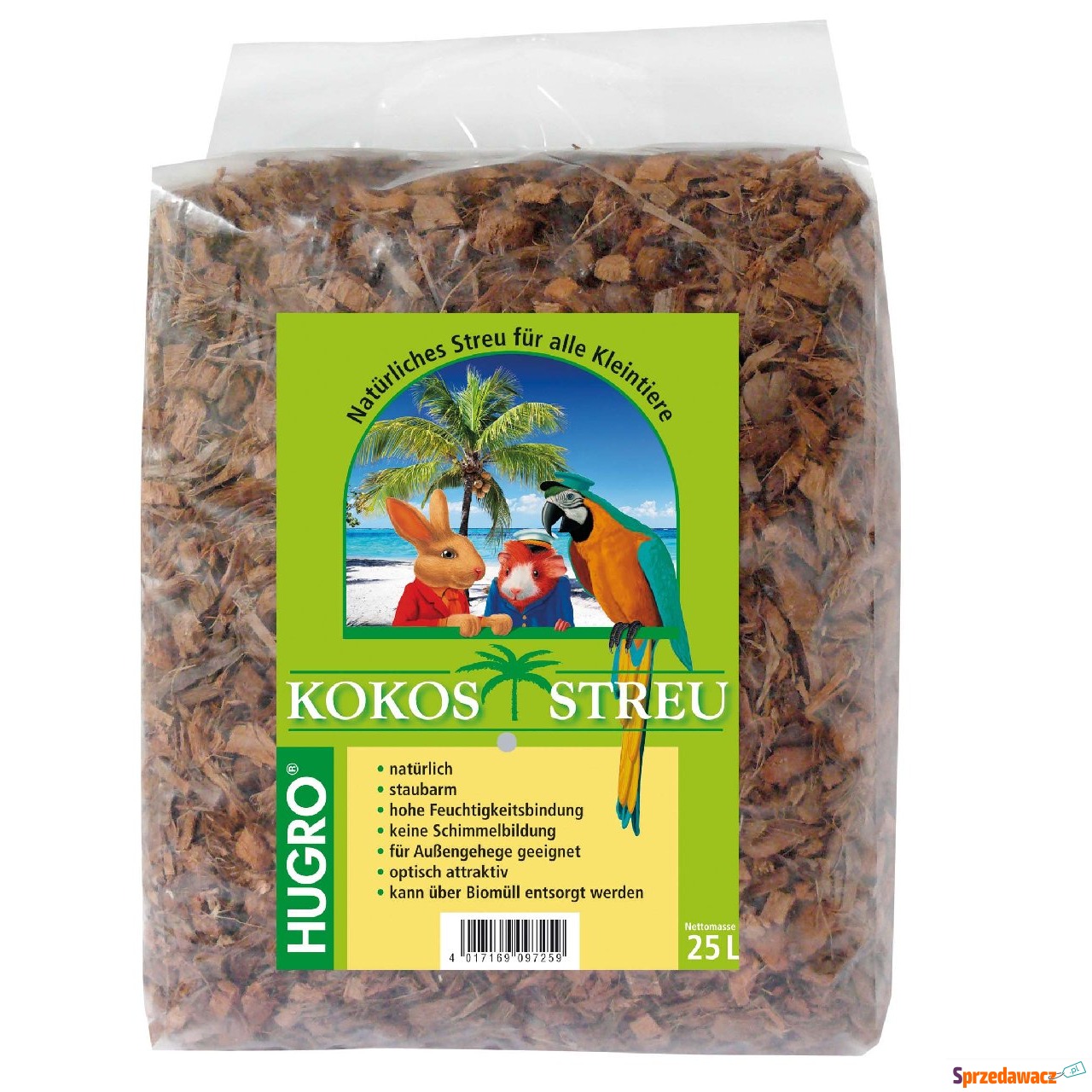 Hugro, ściółka kokosowa - 2 x 25...