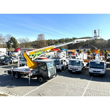 Nissan Cabstar - Zwyżka Podnośnik Koszowy Multitel MJ 201 Wysokość Podnoszenia 20m P7