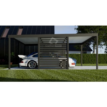 CarPort PREMIUM - wiata samochodowa 6x5 - antracyt... - Garaże i wiaty - Rybnik - zdjęcie 4