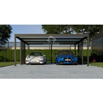CarPort PREMIUM - wiata samochodowa 6x5 - antracyt... - Garaże i wiaty - Rybnik - zdjęcie 3