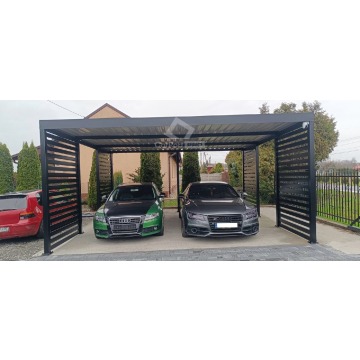 CarPort PREMIUM - wiata samochodowa 6x6 - antracyt... - Garaże i wiaty - Piła - zdjęcie 2