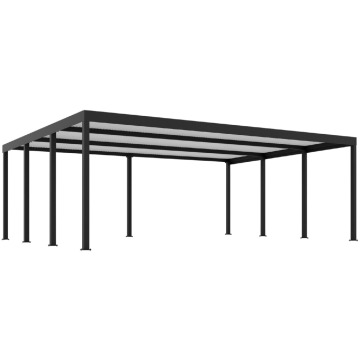 CarPort PREMIUM - wiata samochodowa 7x5 - antracyt... - Garaże i wiaty - Inowrocław - zdjęcie 1