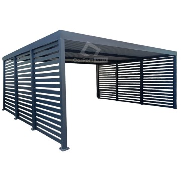 CarPort PREMIUM - wiata samochodowa 6x6 - antracyt... - Garaże i wiaty - Konin - zdjęcie 1