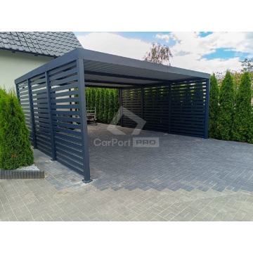 CarPort PREMIUM - wiata samochodowa 6x6 - antracyt... - Garaże i wiaty - Konin - zdjęcie 3