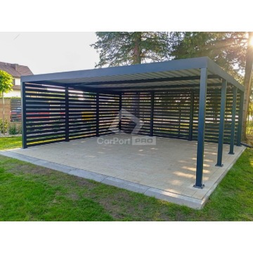 CarPort PREMIUM - wiata samochodowa 6x6 - antracyt... - Garaże i wiaty - Sieradz - zdjęcie 2