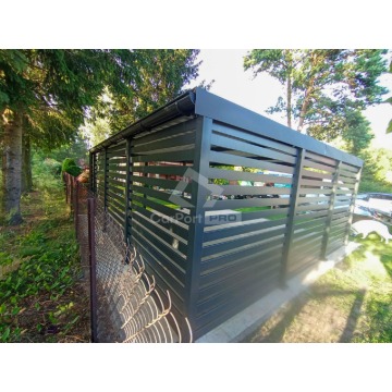 CarPort PREMIUM - wiata samochodowa 6x6 - antracyt... - Garaże i wiaty - Sieradz - zdjęcie 4