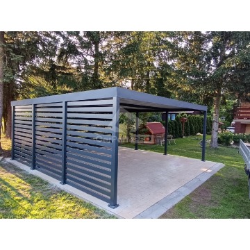 CarPort PREMIUM - wiata samochodowa 6x6 - antracyt... - Garaże i wiaty - Sieradz - zdjęcie 3