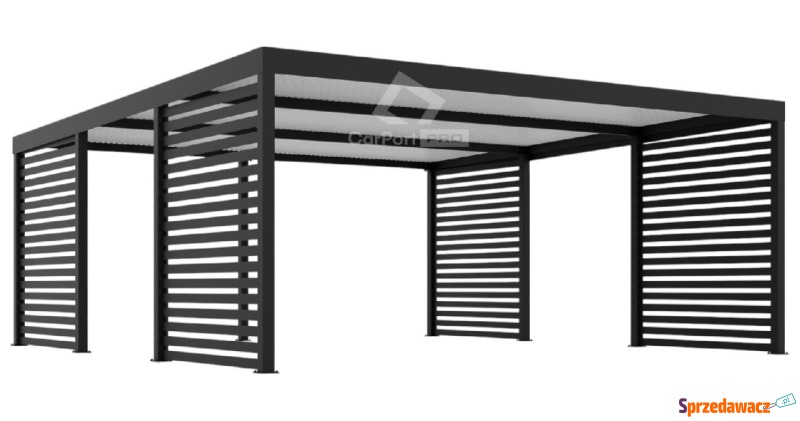 CarPort PREMIUM - wiata samochodowa 6x5,5 - a... - Garaże i wiaty - Tarnów