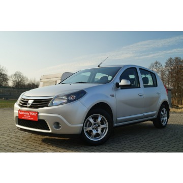 Dacia Sandero - 1,2 75 KM LPG KLIMATYZACJA  10 LAT JEDEN WŁ. Z NIEMIEC ZADBANY SPRAWNY