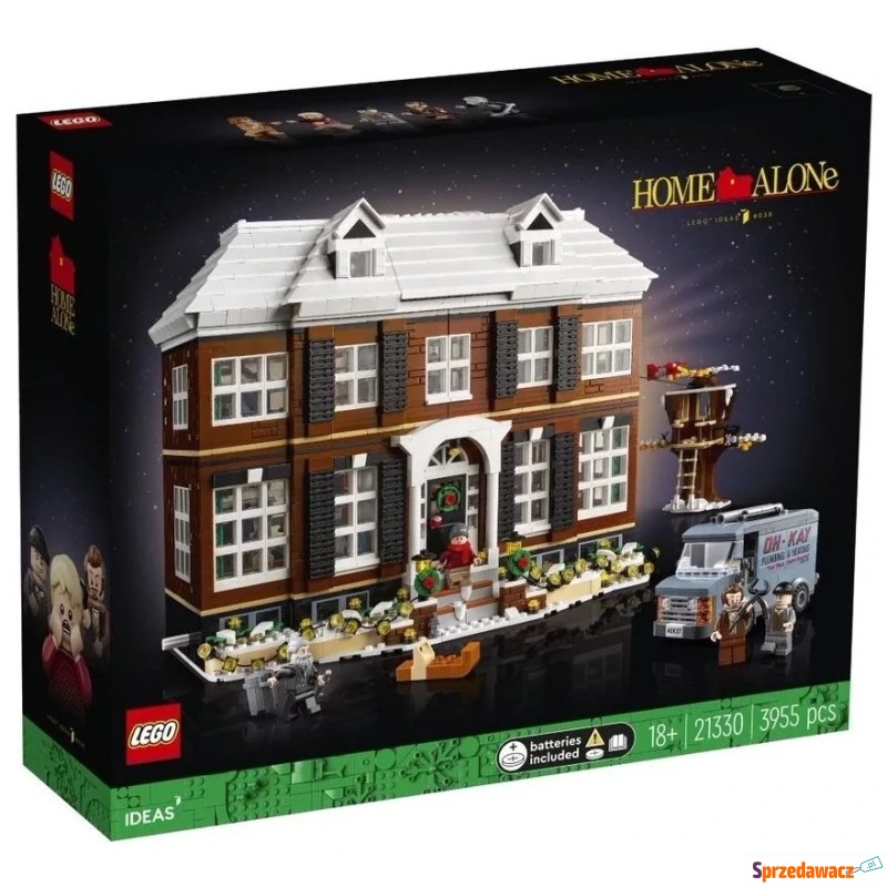 Klocki konstrukcyjne LEGO Ideas 21330 Sam w domu - Klocki - Będzin