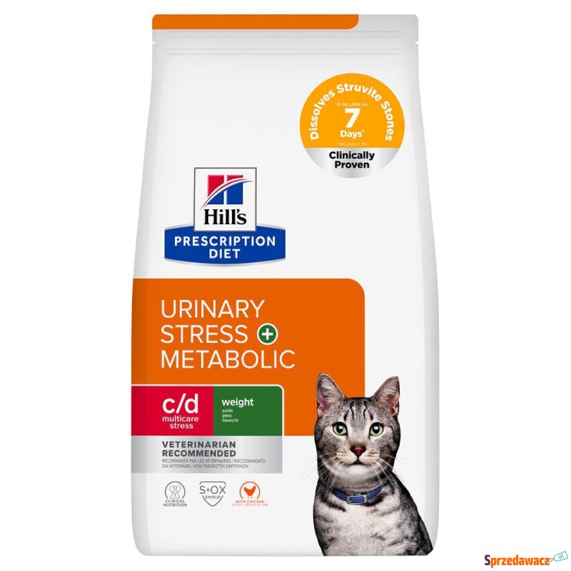 Hill's Prescription Diet c/d Urinary Stress +... - Karmy dla kotów - Bytom