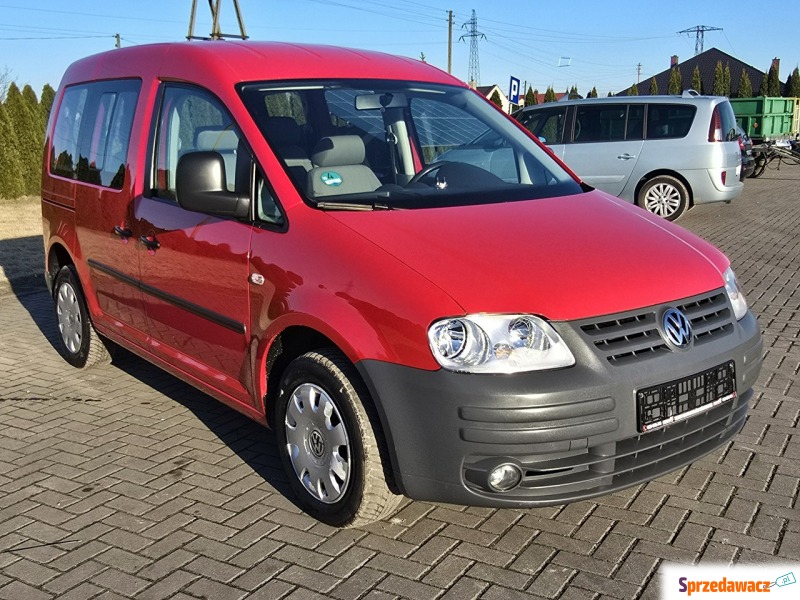 Volkswagen Caddy  Minivan/Van 2007,  1.4 benzyna - Na sprzedaż za 16 900 zł - Kutno