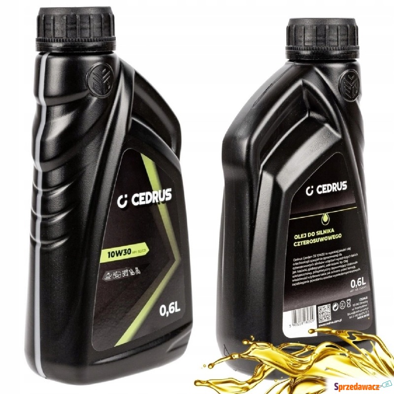 OLEJ SILNIKOWY CEDRUS 10W-30 0.6L DO SILNIKA... - Oleje silnikowe - Opalenica