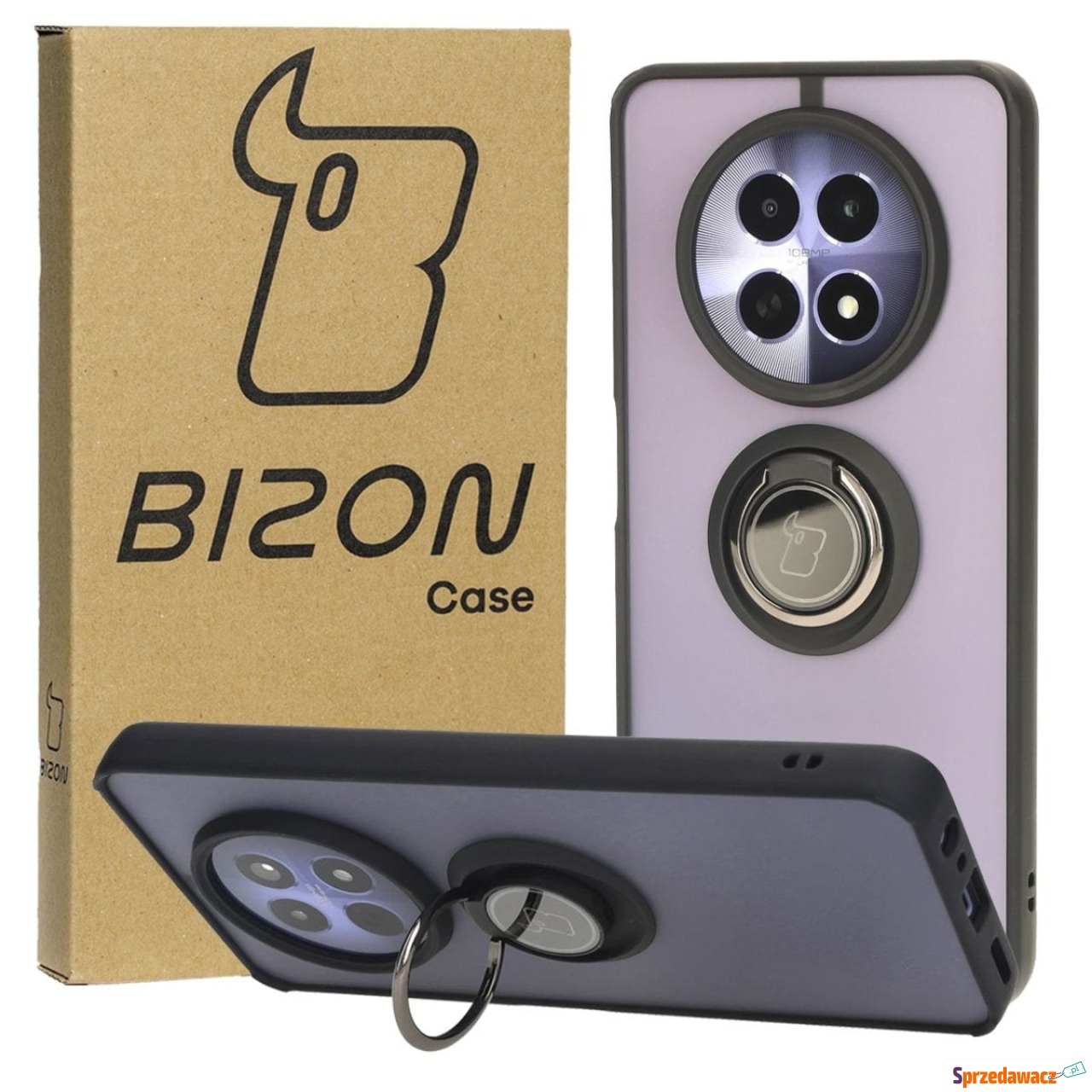 Etui z uchwytem na palec Bizon...