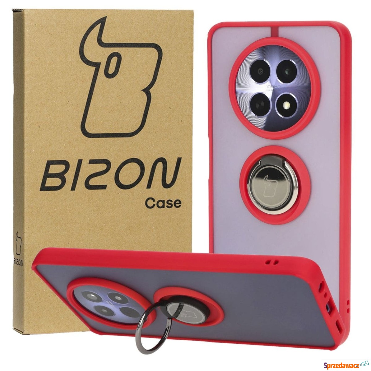 Etui z uchwytem na palec Bizon...